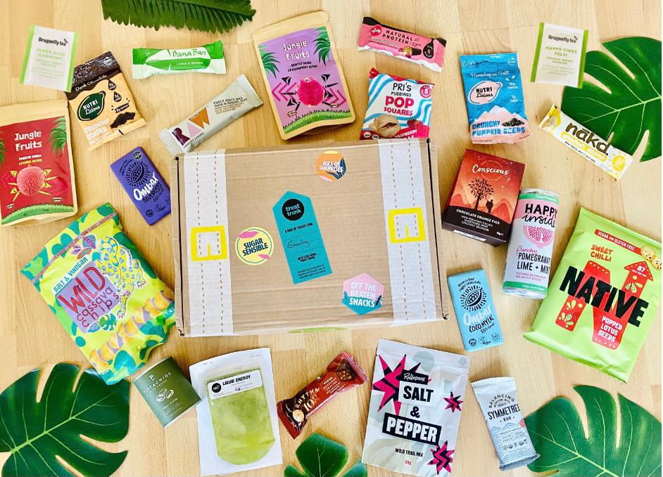 July 21 Treat Trunk Healthy Vegan Snack Box