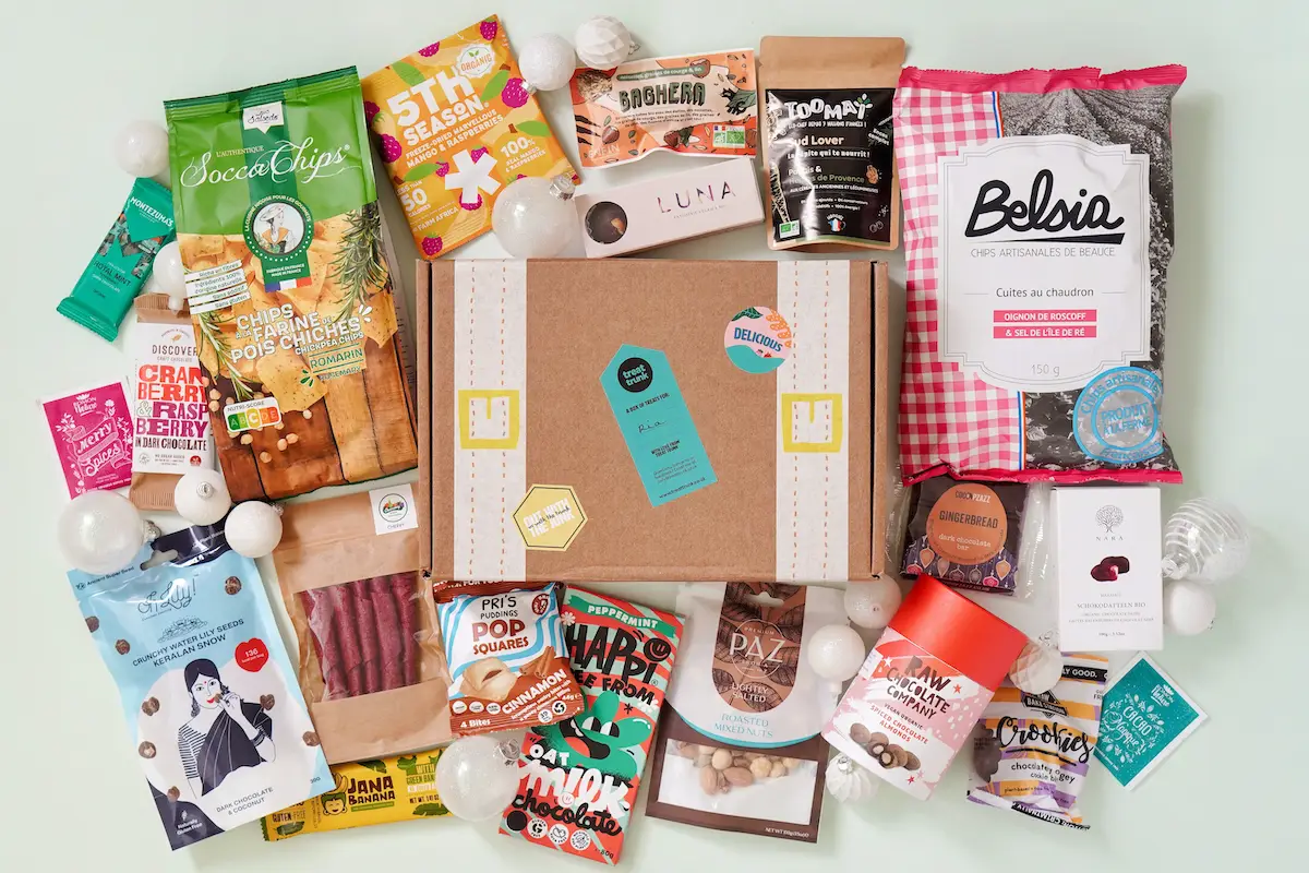 Dec 22 Treat Trunk Healthy Vegan Snack Box